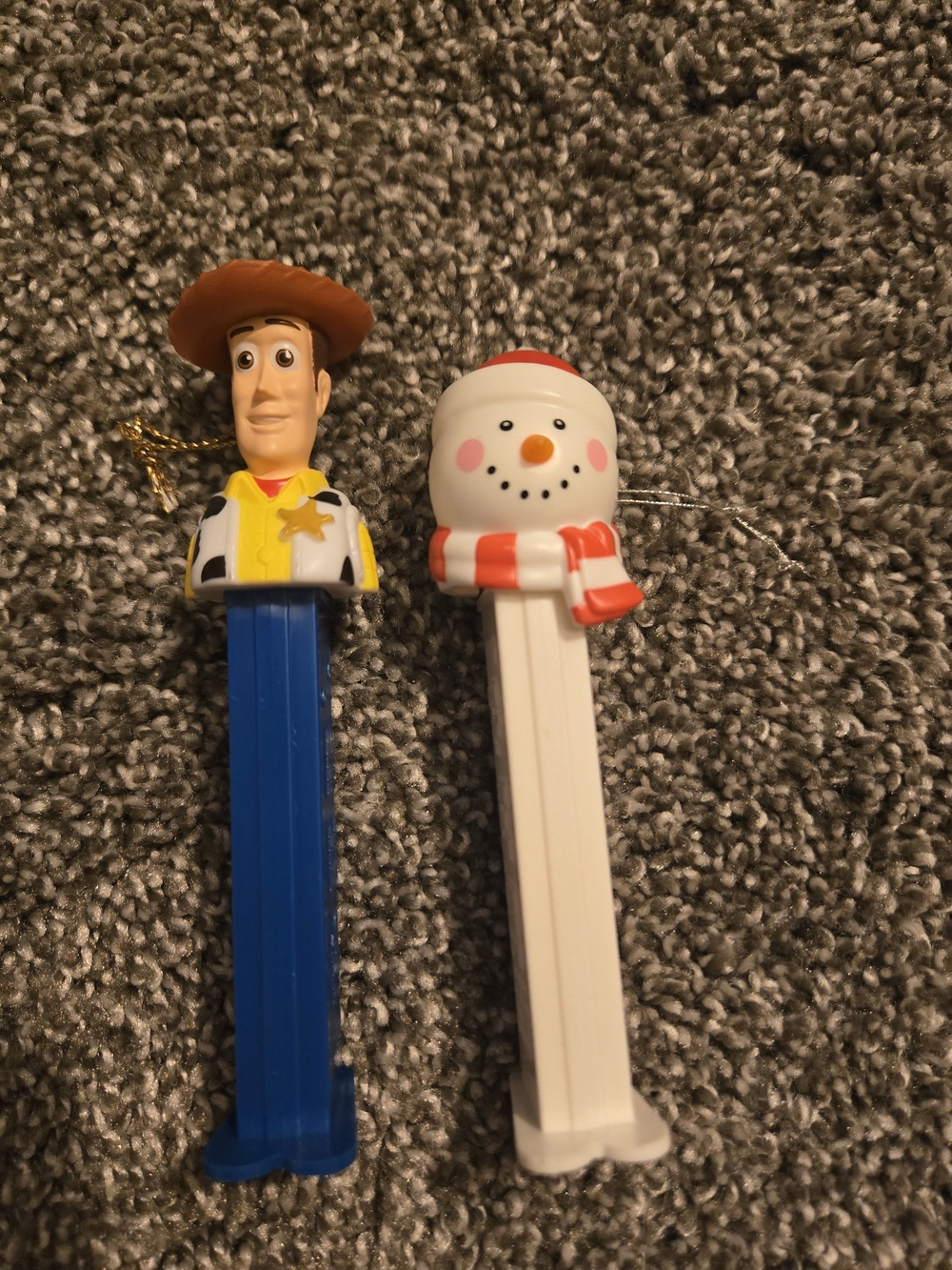 Toy Story Woody Cowboy & Snowman Pez Candy Dispenser